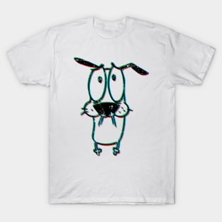 Courage the dog T-Shirt